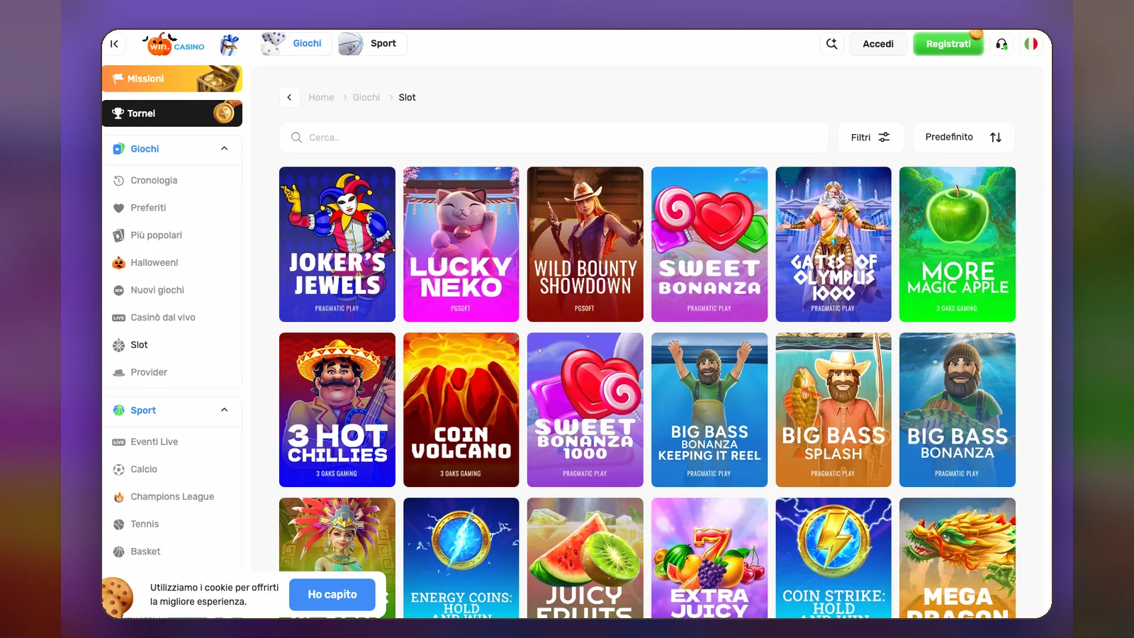 Wincasino slot